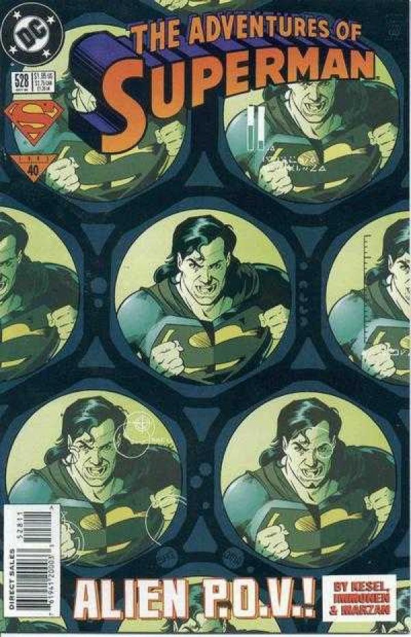 Adventures of Superman #528 null cover