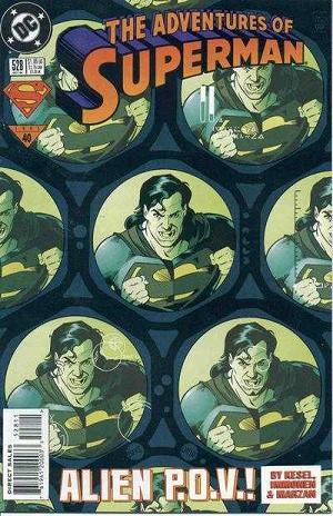 Adventures of Superman #528 cover
