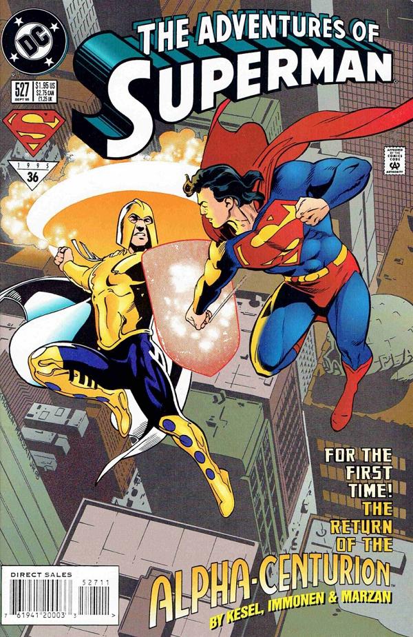 Adventures of Superman #527 null cover