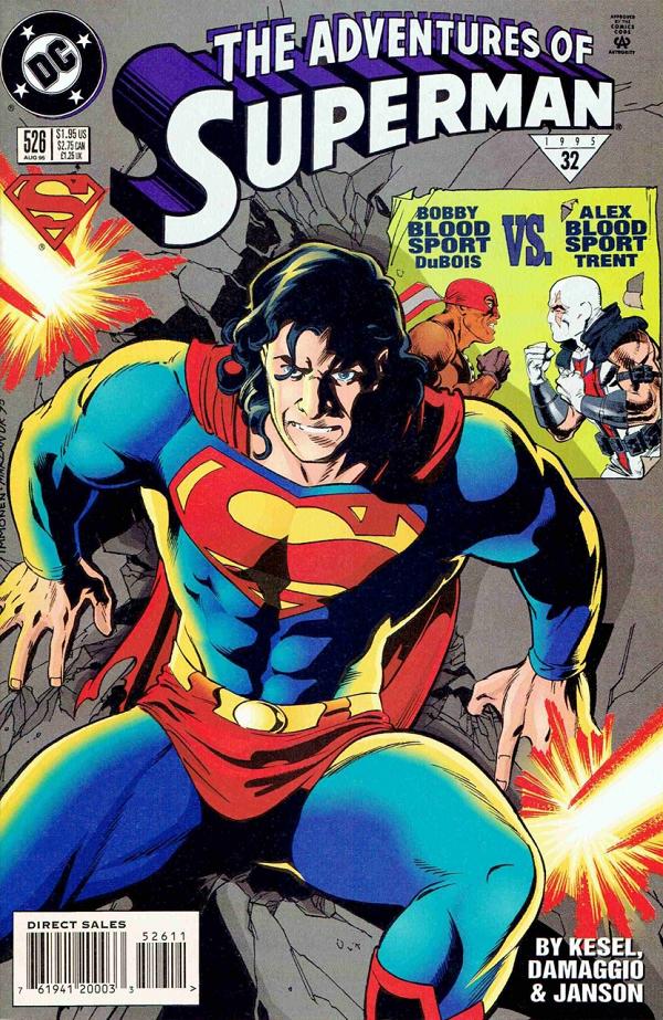 Adventures of Superman #526 null cover