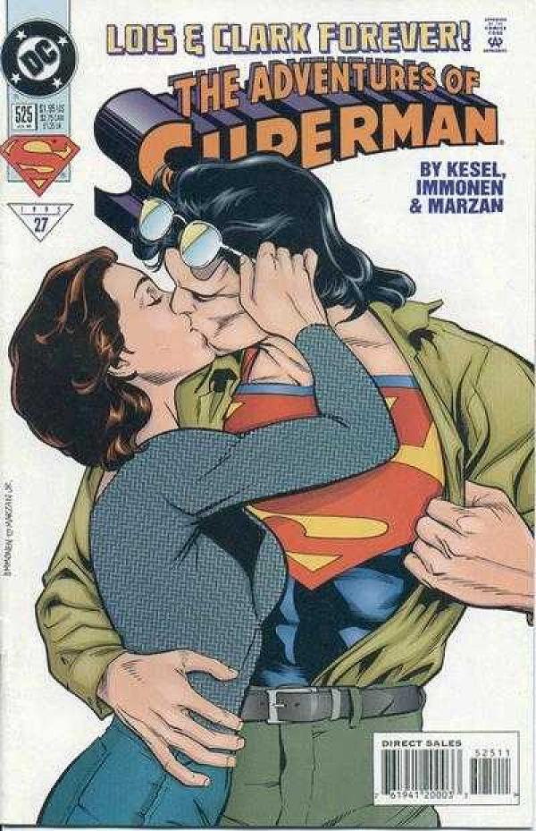 Adventures of Superman #525 null cover