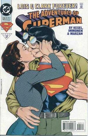 Adventures of Superman #525 cover