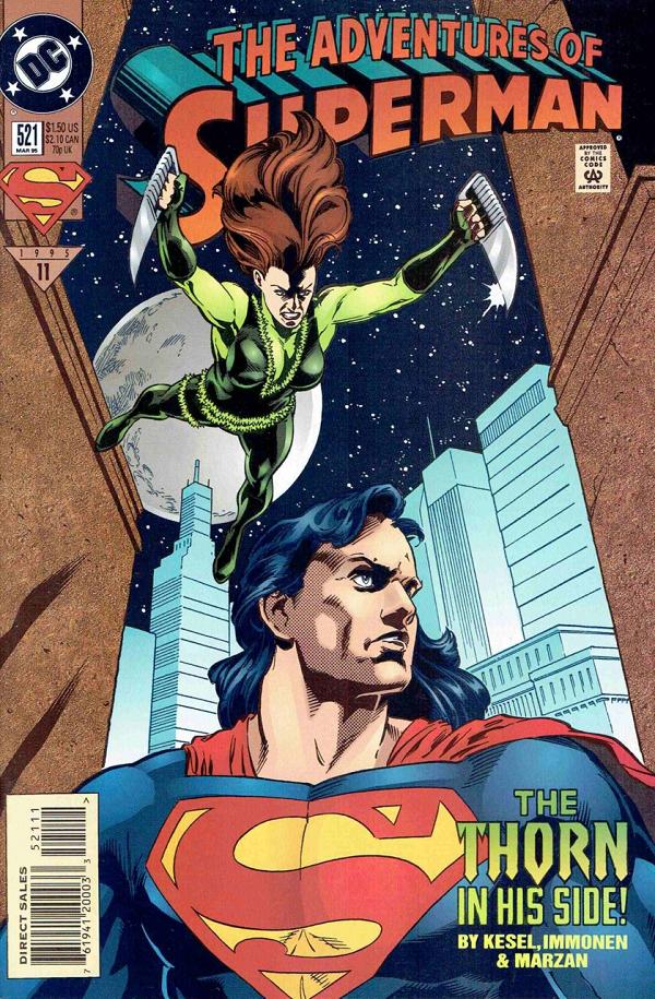 Adventures of Superman #521 null cover