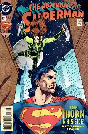 Adventures of Superman #521 cover