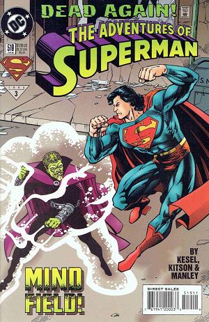 Adventures of Superman #519 cover