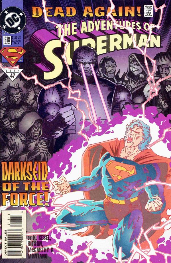 Adventures of Superman #518 cover