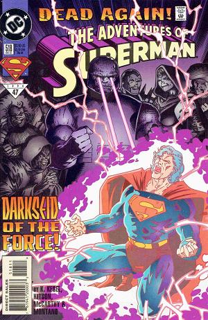 Adventures of Superman #518 cover