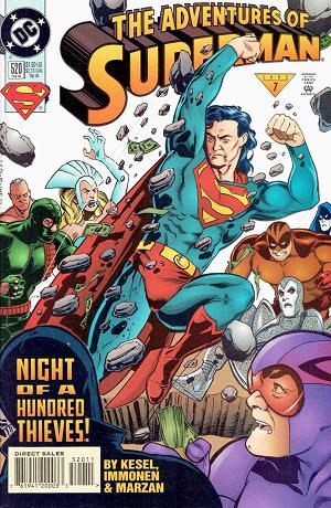 Adventures of Superman #520 cover