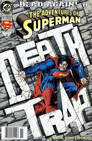 Adventures of Superman #517 cover