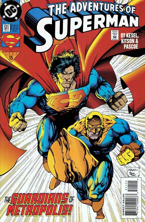 Adventures of Superman #511 null cover