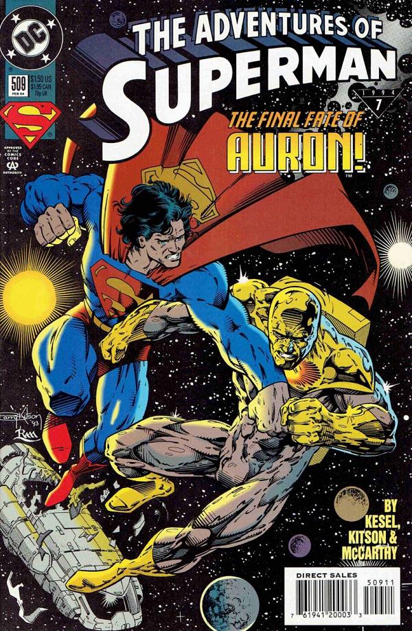 Adventures of Superman #509 null cover