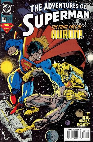 Adventures of Superman #509 cover