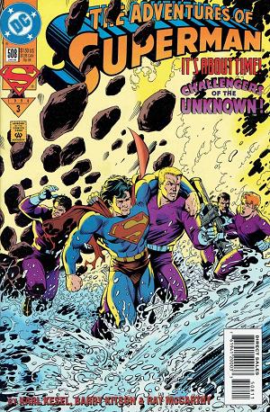 Adventures of Superman #508 cover