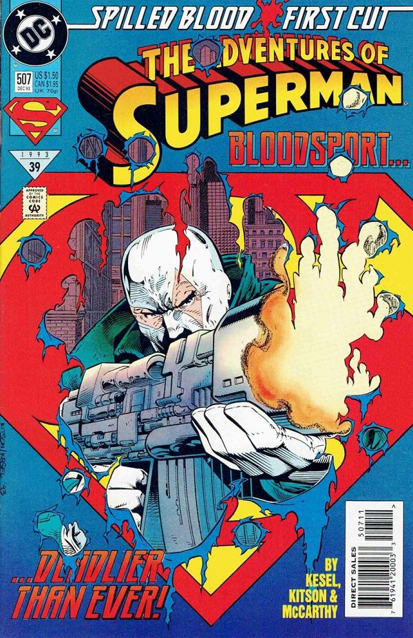 Adventures of Superman #507 null cover