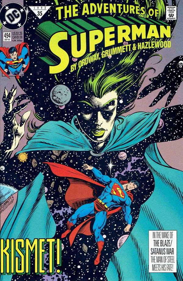 Adventures of Superman #494 null cover