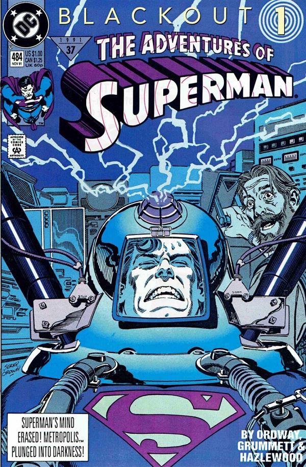 Adventures of Superman #484 null cover