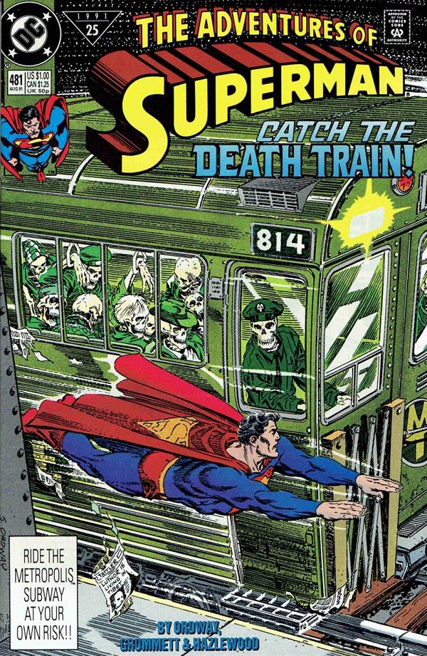 Adventures of Superman #481 null cover