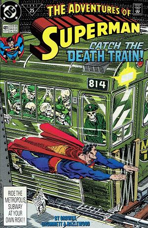 Adventures of Superman #481 cover