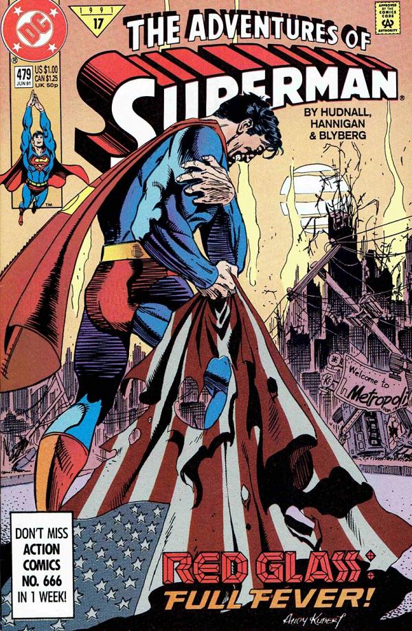 Adventures of Superman #479 null cover