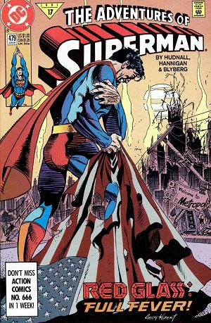 Adventures of Superman #479 cover