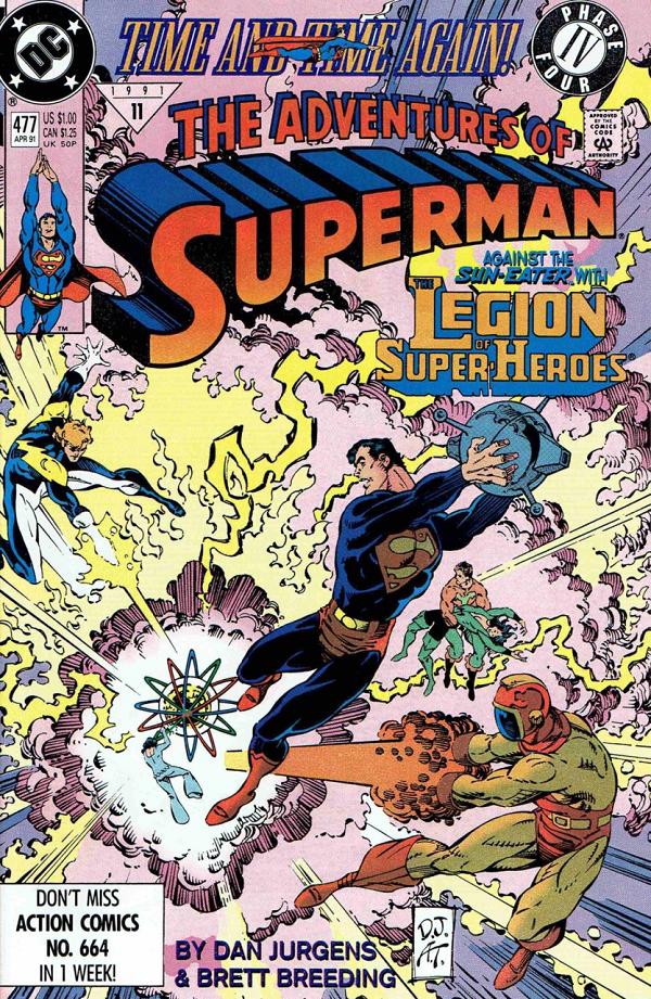 Adventures of Superman #477 null cover