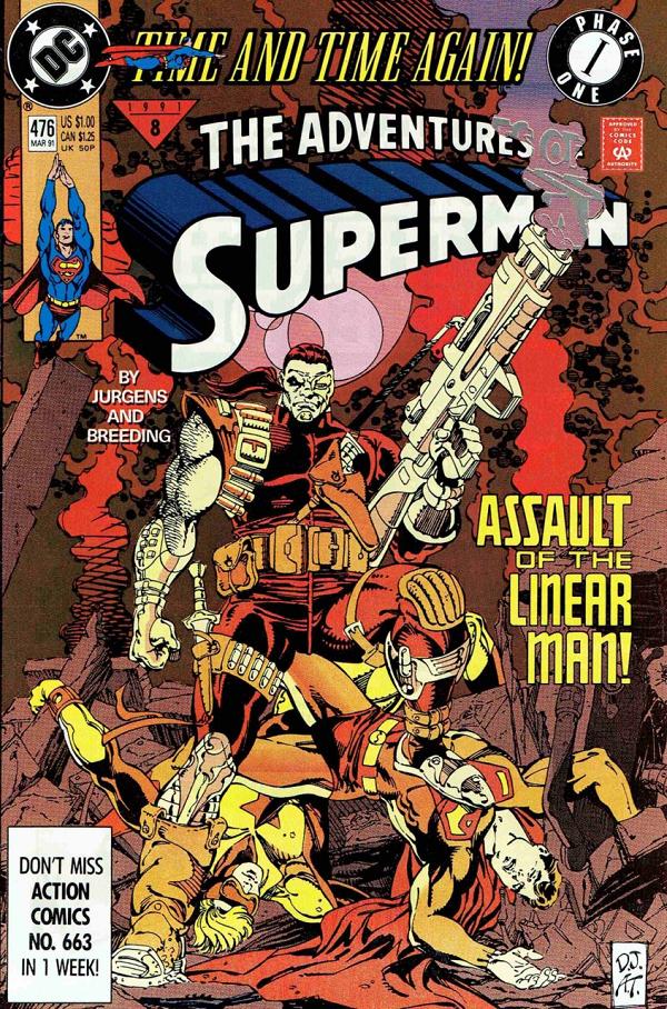 Adventures of Superman #476 null cover