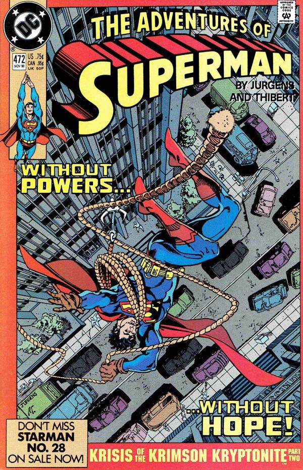 Adventures of Superman #472 null cover