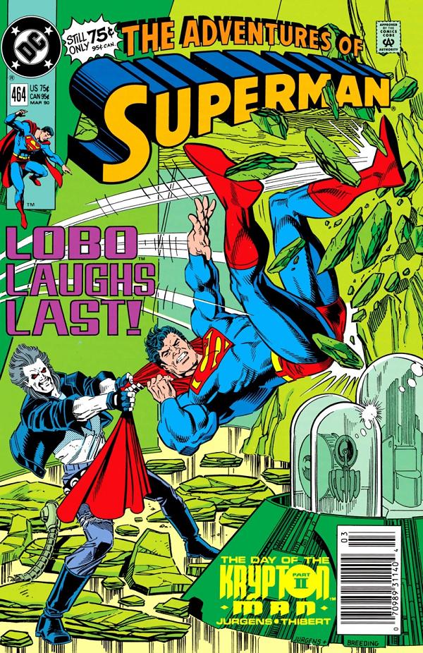 Adventures of Superman #464 null cover