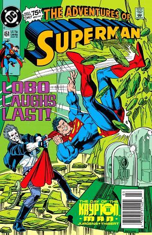 Adventures of Superman #464 cover