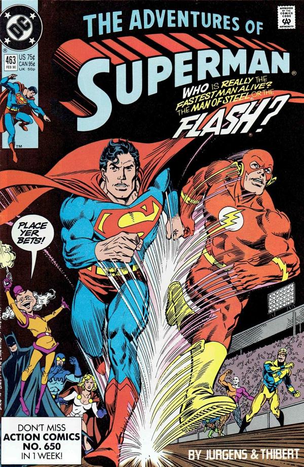 Adventures of Superman #463 null cover