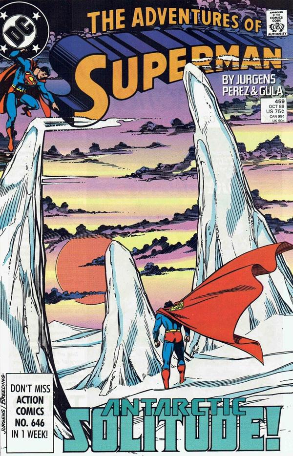 Adventures of Superman #459 null cover
