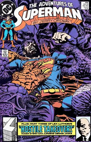 Adventures of Superman #454 cover