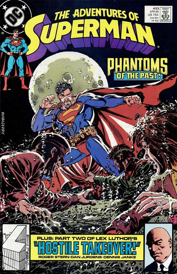 Adventures of Superman #453 null cover