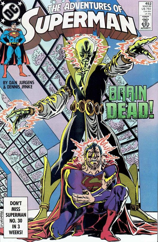 Adventures of Superman #452 null cover