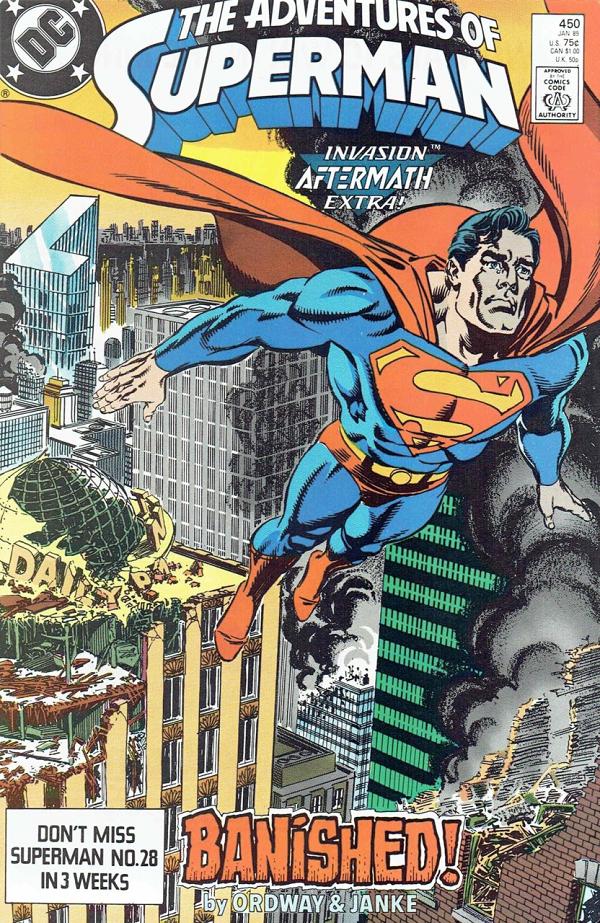 Adventures of Superman #450 null cover