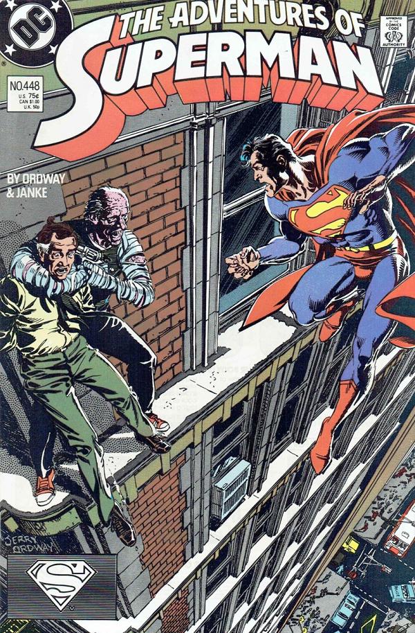 Adventures of Superman #448 null cover