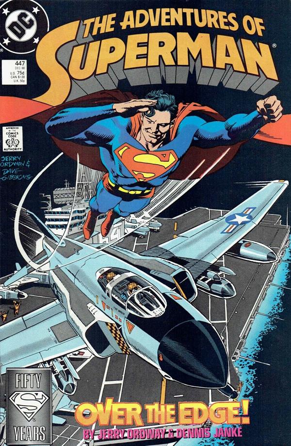 Adventures of Superman #447 null cover
