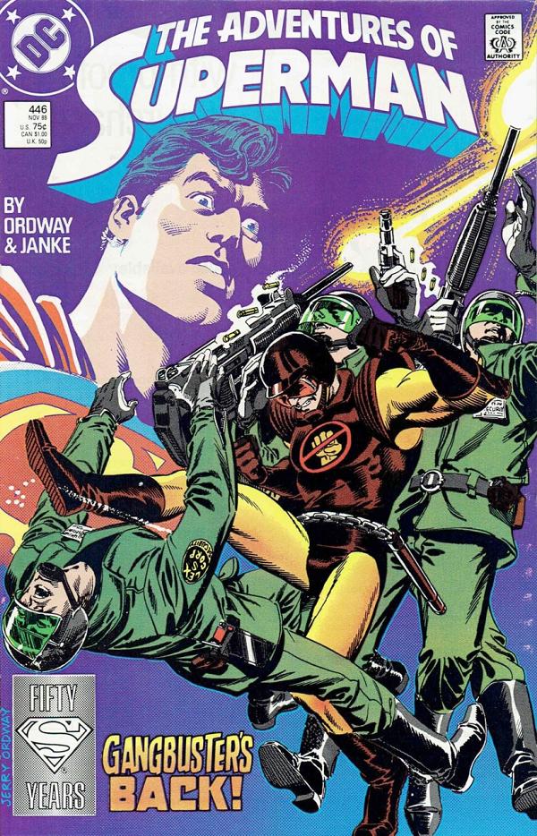 Adventures of Superman #446 null cover