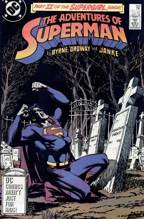 Adventures of Superman #444 null cover
