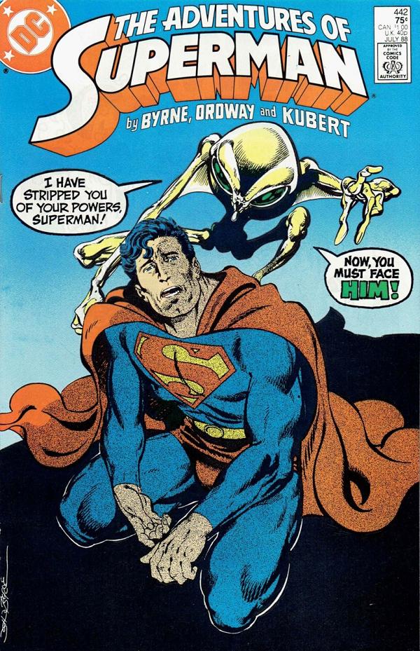Adventures of Superman #442 null cover