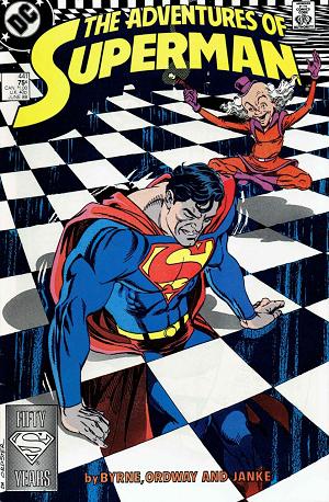 Adventures of Superman #441 cover