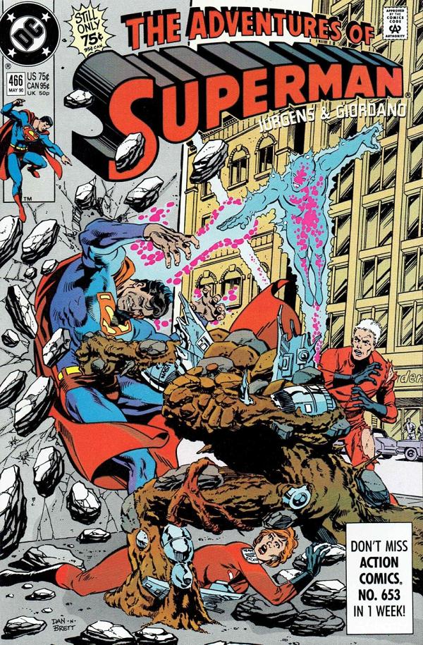 Adventures of Superman #466 null cover