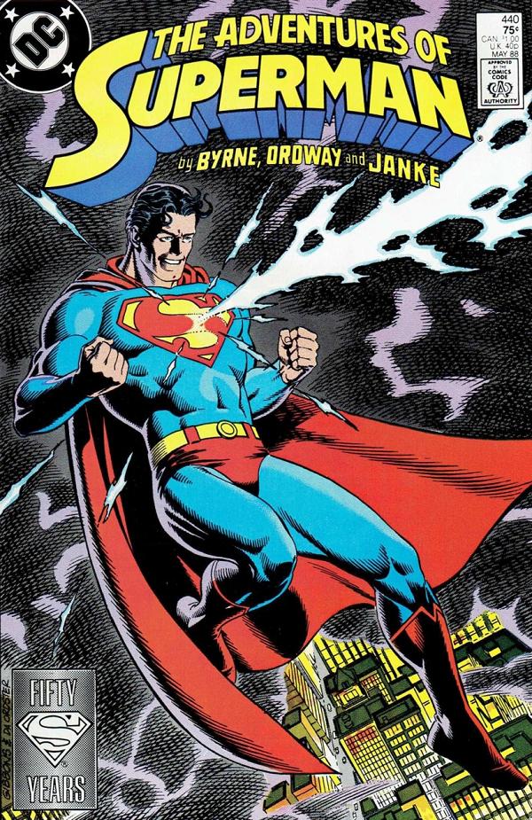 Adventures of Superman #440 null cover