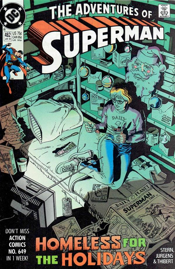 Adventures of Superman #462 null cover