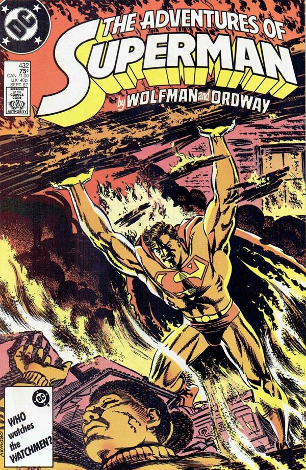 Adventures of Superman #432 null cover