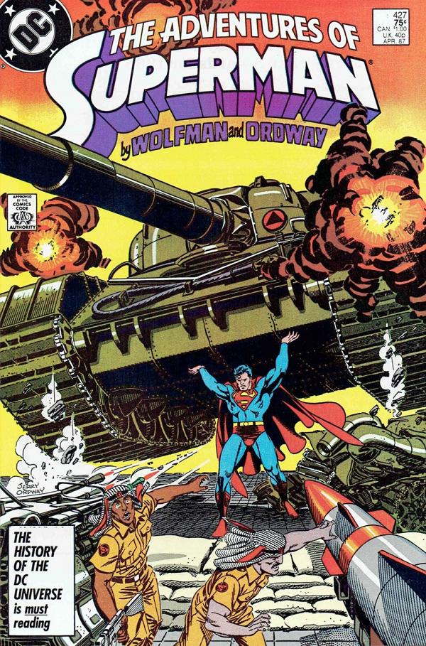 Adventures of Superman #427 null cover