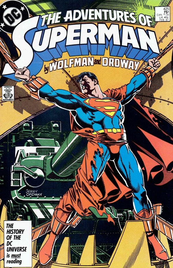 Adventures of Superman #425 null cover