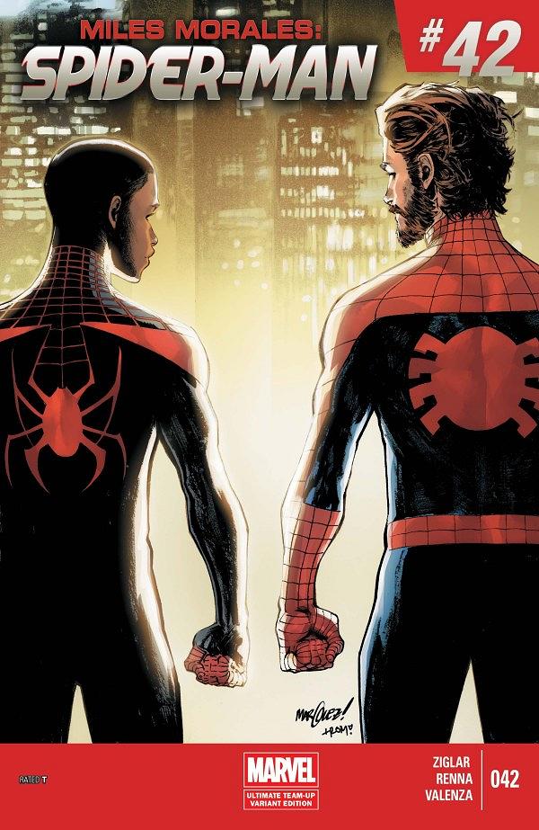Miles Morales: Spider-Man #42 David Marquez Ultimate Team-Up Variant cover