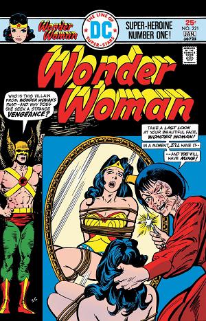 Wonder Woman #221 cover