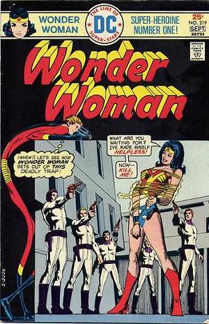 Wonder Woman #219 cover